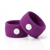 Anti-nausea acupressure wristband